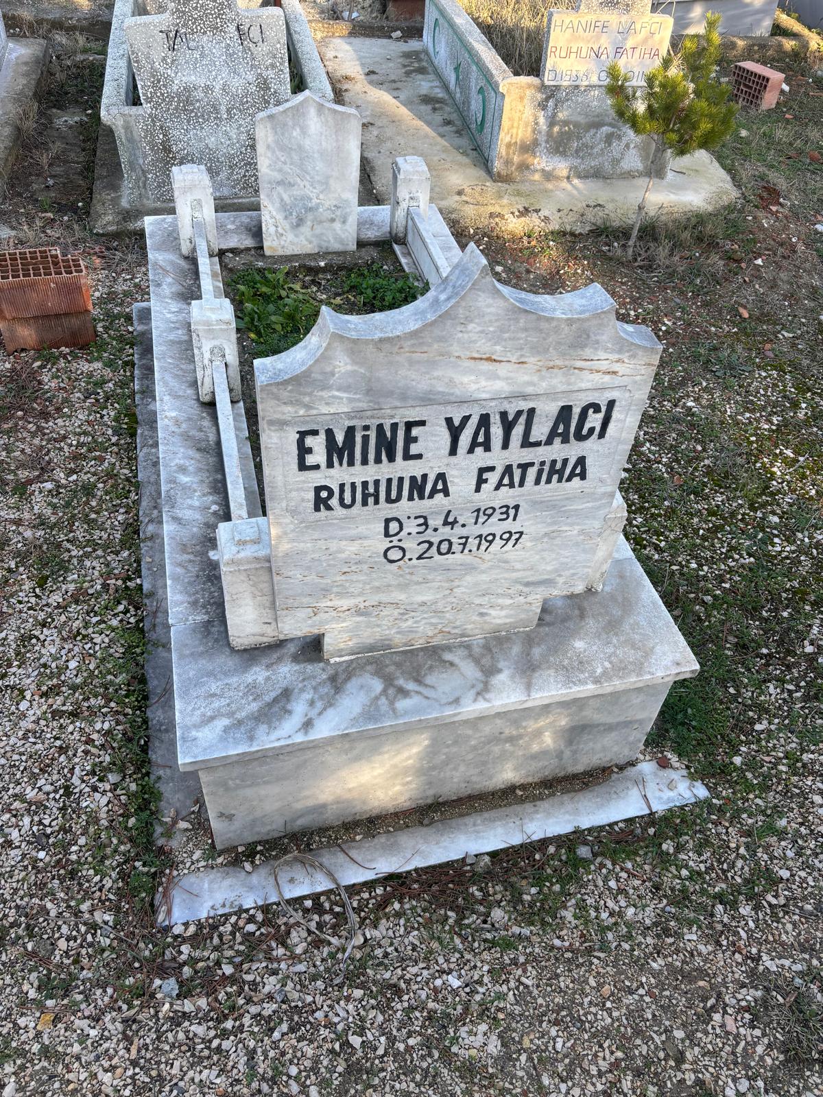 EMİNE YAYLACI