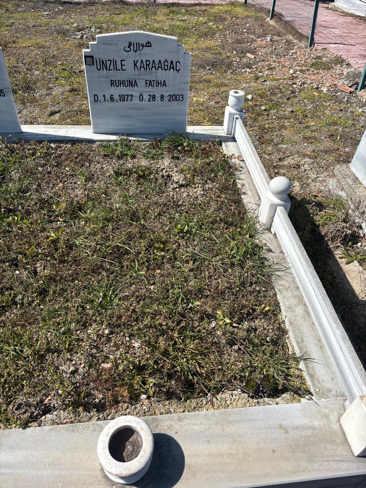 ÜNZİLE KARAAĞAÇ