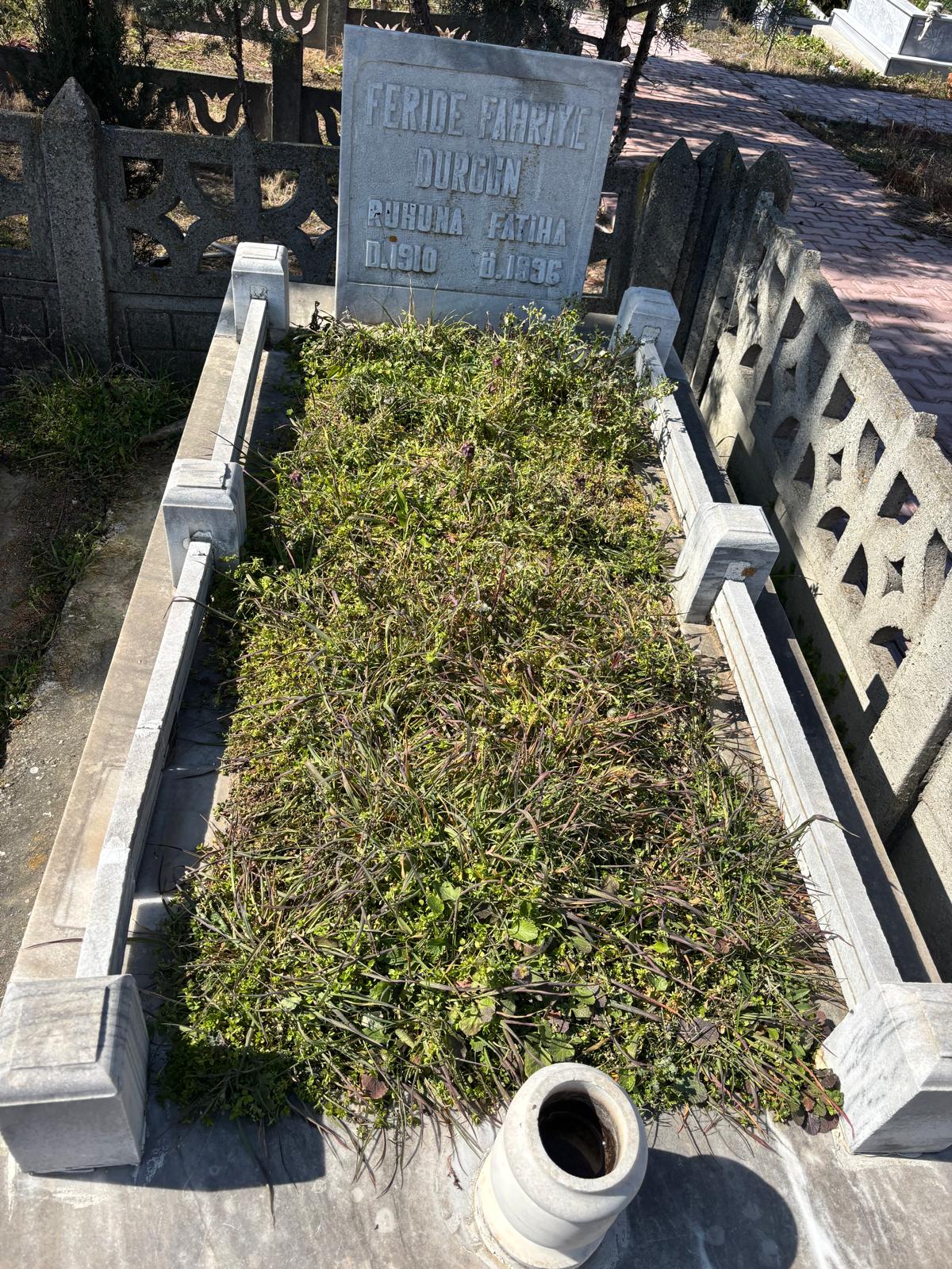 FERİDE FAHRİYE DURGUN